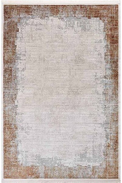 GÜMÜŞSUYU Black&brown 15468 Bakır Salon Halısı