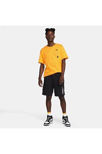 Nike Sportswear Erkek Sarı Tişört