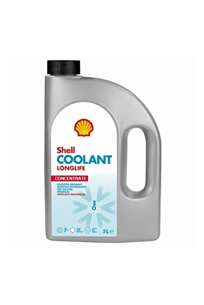 SHELL Coolant Longlife Kırmızı Konsantre 3 Lt Antifriz. - 2023 Üretim