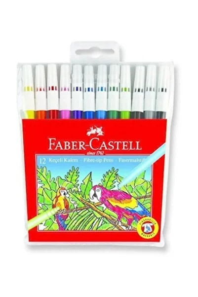 Faber Castell Fck 12-Pack Felt-Tip Pens