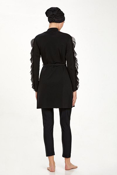 Adasea Κομψό γυναικείο χιτζάμπ μαγιό Lycra