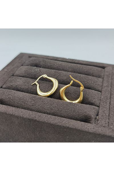 SE Jewellery Gold Gold Model - Daily Women's Hoop Earrings