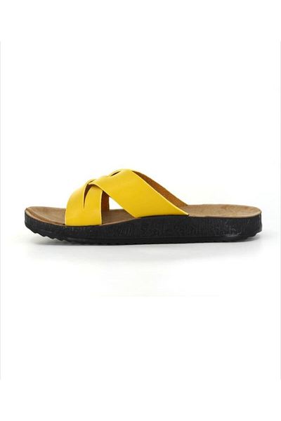 Home Yellow Daily Slippers