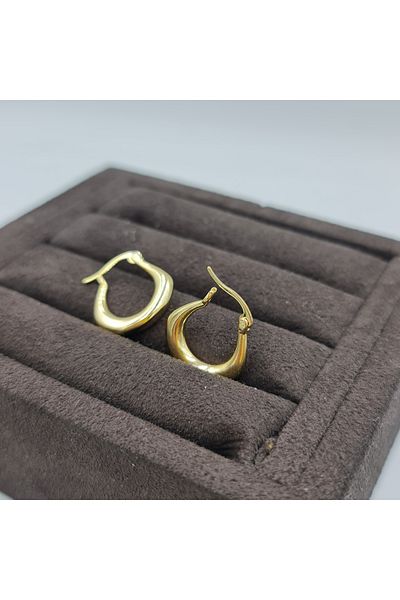 SE Jewellery Gold Gold Model - Daily Women's Hoop Earrings