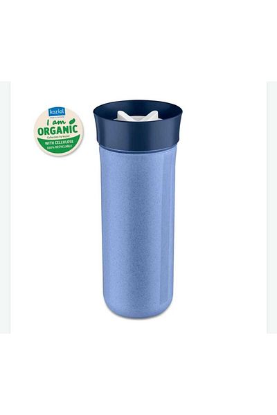 Koziol Thermos - Organic Blue Water Bottle