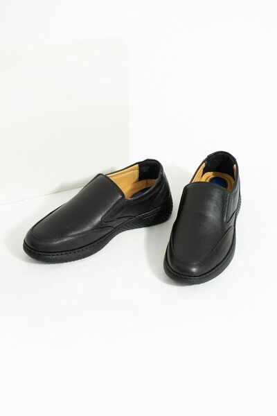 GAK RUN Men's Genuine Leather Comfortable Gel Orthopedic Casual Shoes 201
