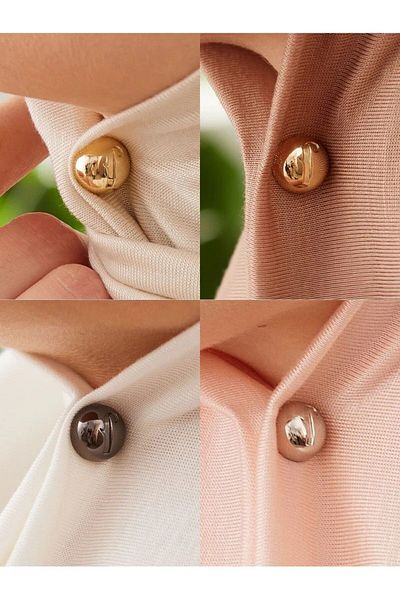 Femple Modest 4 Metal Color shawl Magnet - Magpins set