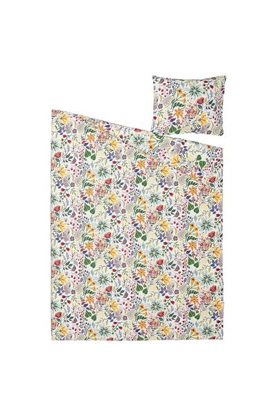 IKEA Μονόχρωμο Σετ Παπλωματοθήκη - 150x200/50x60 cm