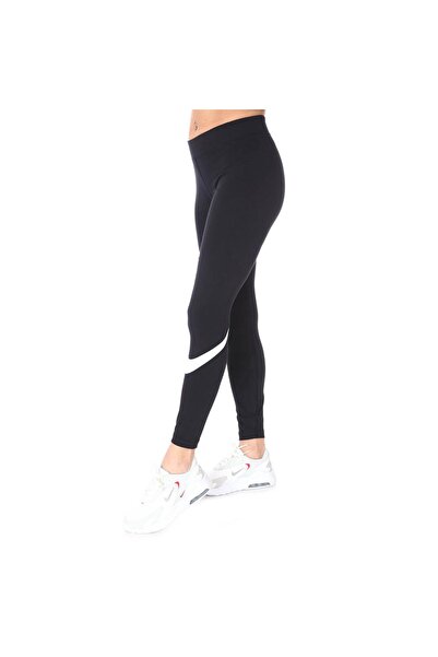 Nike Cz8530-010 Sportswear Essential Swoosh Leggings Kadın Tayt