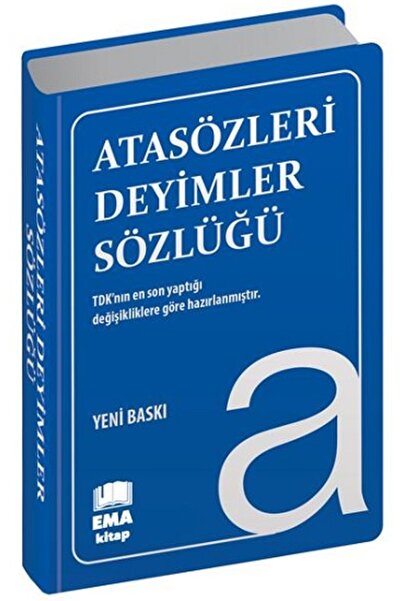 Ema Kitap Atasözleri Deyimler Sözlüğü (Cep Boy)