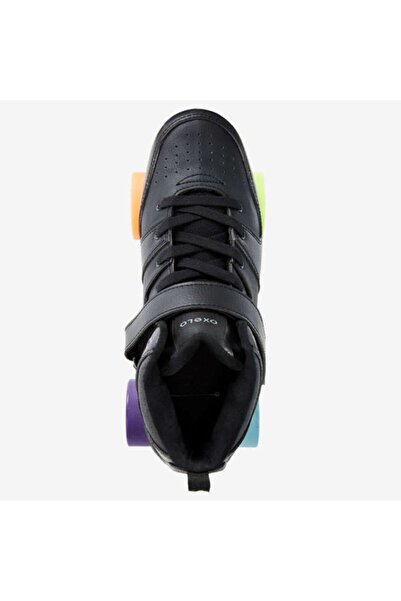 DOGASTR Oxelo Adult Quadricycle Roller Skates - Black