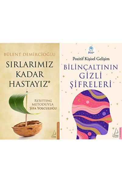 Destek Yayınları Sırlarımız Kadar Hastayız + Bilinçaltının Gizli Şifreleri 2 ...