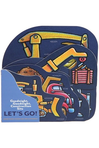 Chronicle Books Goodnight، Goodnight، موقع البناء: Let's Go!(كتاب اللوحة)