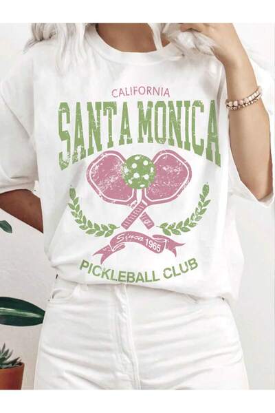 Jose Clothing Tricou oversize imprimat din bumbac organic