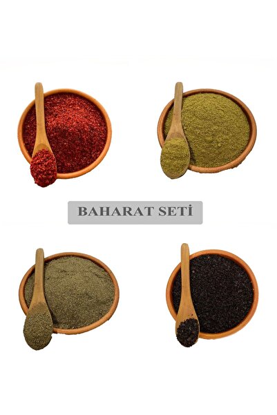 İrfan Yöresel Baharat Paketi 4x50 Gr Pul Biber ( Tatlı ) Kimyon Karabiber Isot