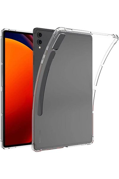 AQUA AKSESUAR Samsung Galaxy S9 Plus & S9 FE Plus Compatible Transparent Tank Tablet Case with Corner Protection
