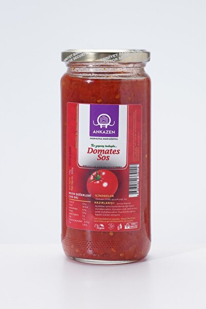 Kadın Eliyle Domates Sos Katkısız 500 gr