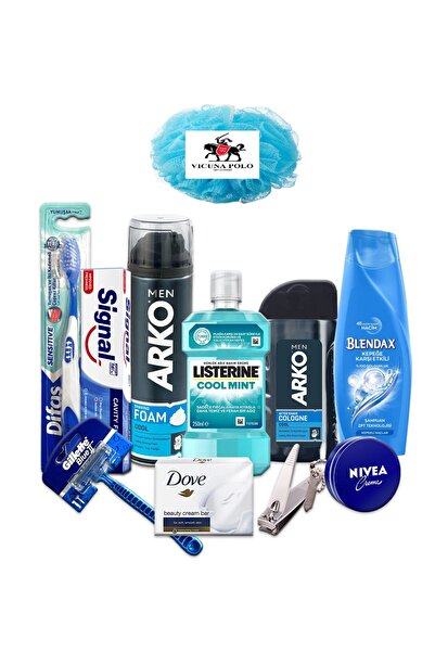 Arko Men DAMAT NİŞAN BOHÇASI İÇİN YÜZ VE SAKAL BAKIM SETİ