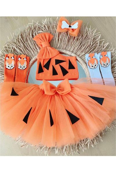 Kokosh kidss Stone Age Pebble Costume for 1-2-3 Years Old Girls - Available