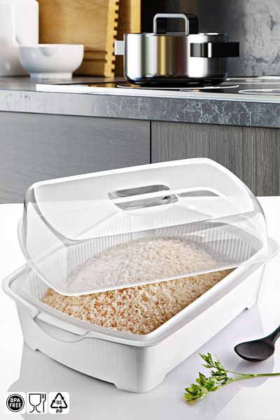 Nandy Home Square Lid, Frying, Rice and Fruit Strainer