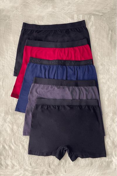 Betimoda Ανδρικά Boxers 5-Pece Opportunity Product - 100% βαμβάκι, ελαστική μέση, μικτό χρώμα