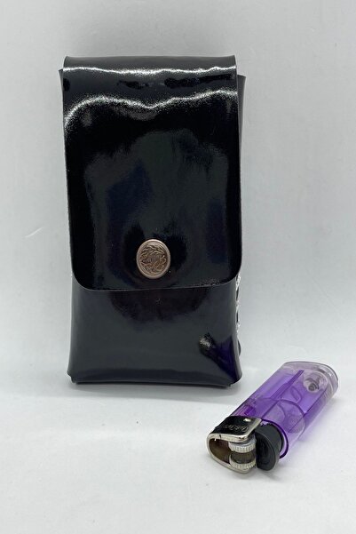 MENİSE Parlak Siyah Sigaralık