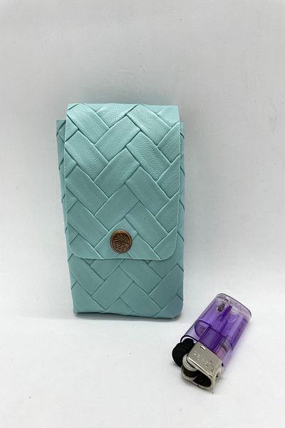 MENİSE Water Green Patterned - Cigarette Cut