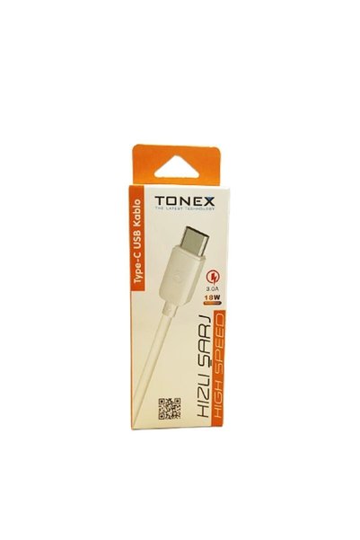 Syrox Hızlı Type-c Usb Girişli 3.0a Şarj Kablosu C109 1 Adet