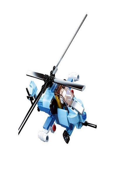 Sluban Army Fighter Jet 6into1 -129 Piece Puzzle