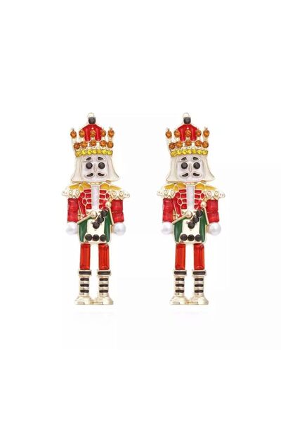 LWP Shop Neon Sheep Nutcracker Yılbaşı Küpe