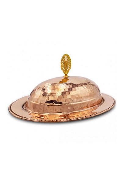 Zinnun Copper Boat Sahan 30 Cm