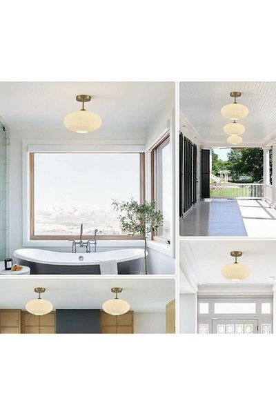 demet habek mylights Mylights Plofonyer Ceiling Modern Kitchen Chandelier Opal White Glass Chandelier Single Piece Price