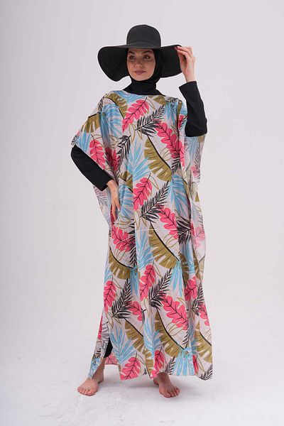 medipek Hijab Swimsuit - Patterned Pareo