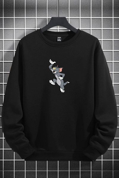 macklin Hanorac unisex, femei, bărbați, cu imprimeu Tom