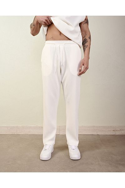 İLKCET MODA Ριμπ Oversize Οθωμανικό Παντελόνι