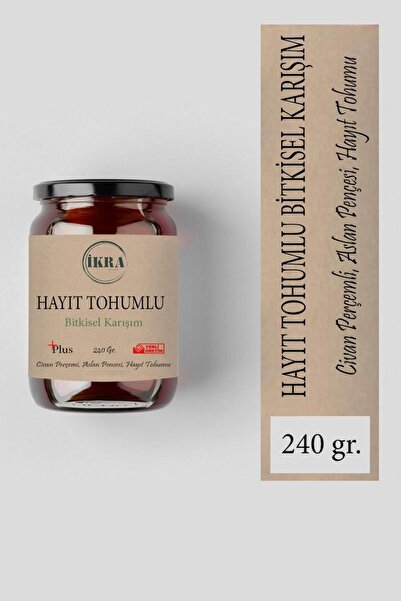 İkra KİDS MACUNU BİTKİSEL KARIŞIM 240gr. arısütlü ballı karışım (4-14yaş aras...