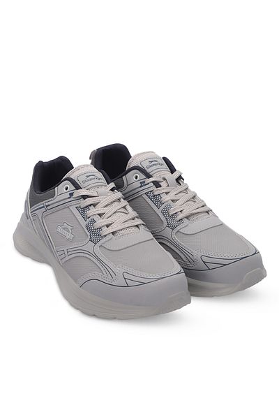 Slazenger GIMA Men's Sneakers - Gray & Navy Blue Shoes
