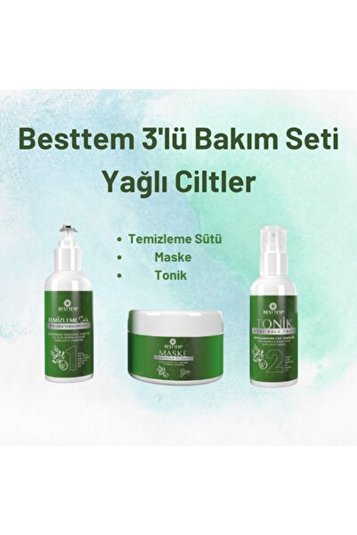 BESTTEM Natural Beauty Cilt Bakım Seti Yağlı Ciltler Için