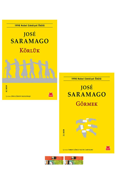 Kırmızı Kedi Yayınları José Saramago-Körlük,Görmek,  2 kitap