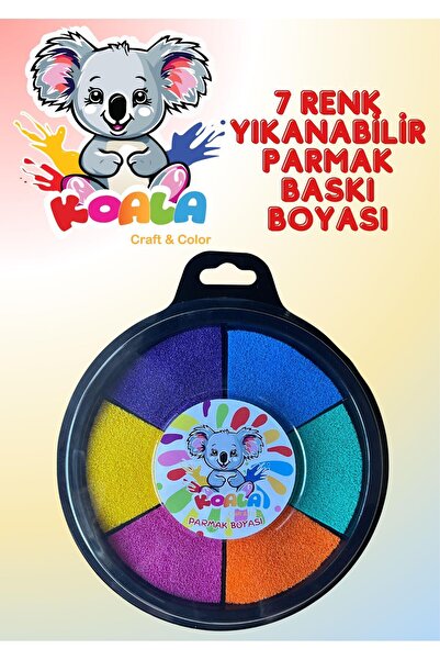 KOALA CRAFT COLOR PARMAK BASKI BOYASI