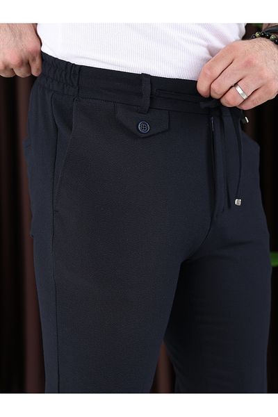 BASEL.CO Seersucker Non-Ironing Jogger Pants
