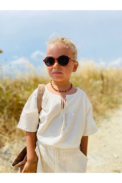 anonim Unisex Oversize Linen Suit Set