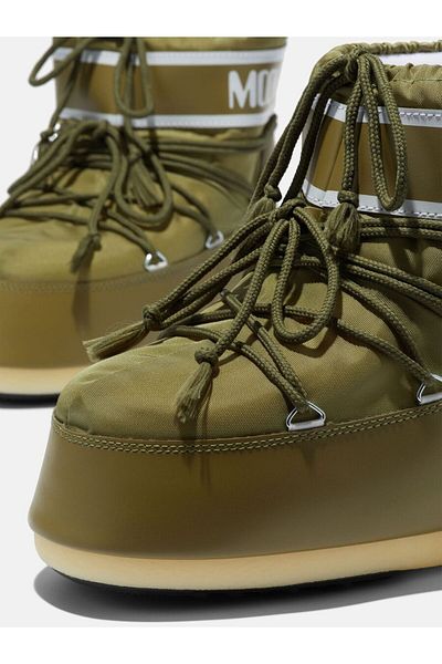 MOON BOOT أحذية رجالية (ثلج) 14093400 -007 حذاء القمر أيقونة منخفضة 2 كاكي (42-44)