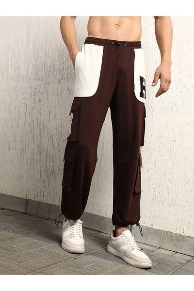 Hubberholme By Styli Contrast Front Pocket Cargo Pants