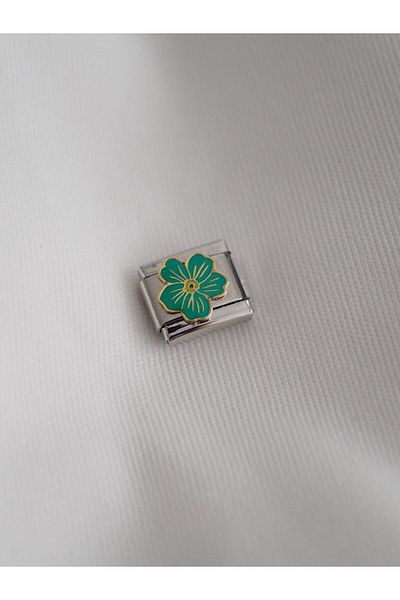 Planet Butik Italian Stylish - Clover Figured Charm