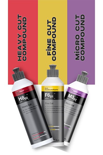 Koch Chemie Pasta Seti (H8.02+F6.01+M3.02) 250ML