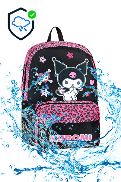 Bliss Kuromi Licensed - Primary School Orthopedic BaG, Multi-compartment and Waterproof