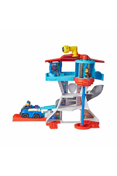 PAW PATROL Ana Gözlem Kulesi ve Chase Figür Oyun Seti