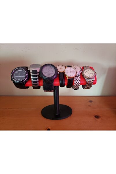 İN3DEX Siyah Çoklu Saat Standı Modern Şık Düzenleyici Kutu Organizer Koleksiy...