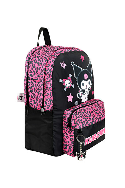 Bliss Kuromi Licensed - Primary School Orthopedic BaG, Multi-compartment and Waterproof